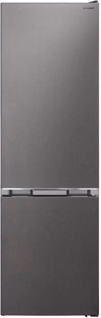 Sharp SJ-NBA32DMXPD Frigorifero Combinato da 367 L con Tecnologia No Frost, Classe Energetica D e Zona Zero Gradi, Colore Acciaio Inox