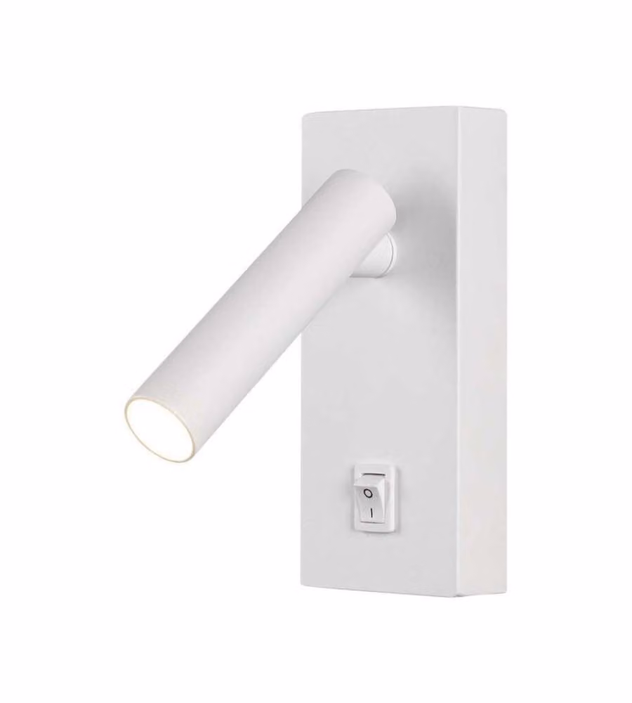 V-TAC Applique per Lettura LED 2W Orientabile con Tasco On/Off Colore Bianco 4000K