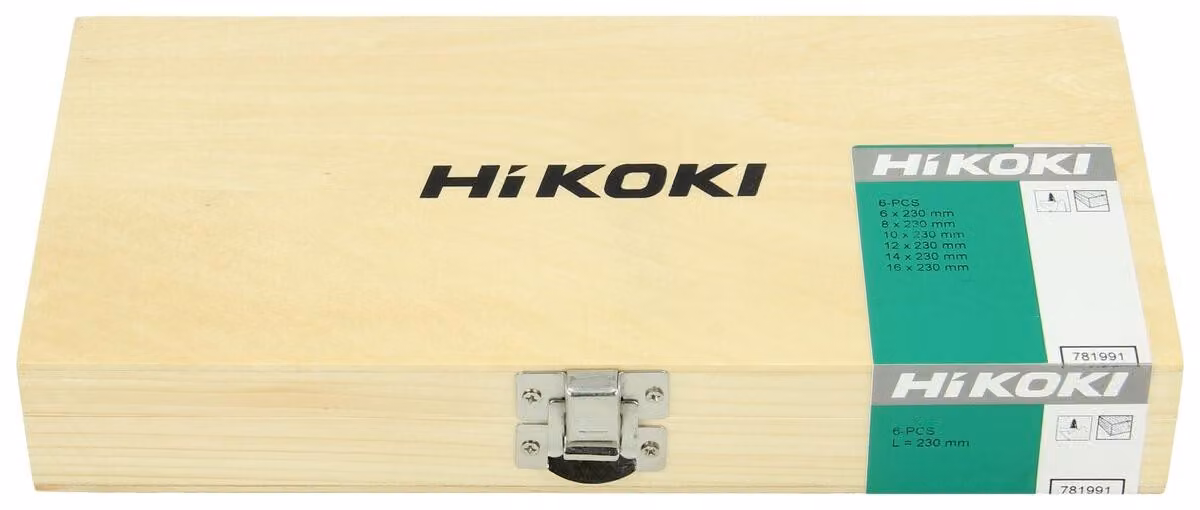 Punta da trapano a serpente HIKOKI CV per legno 9 x 150/230 mm 781804