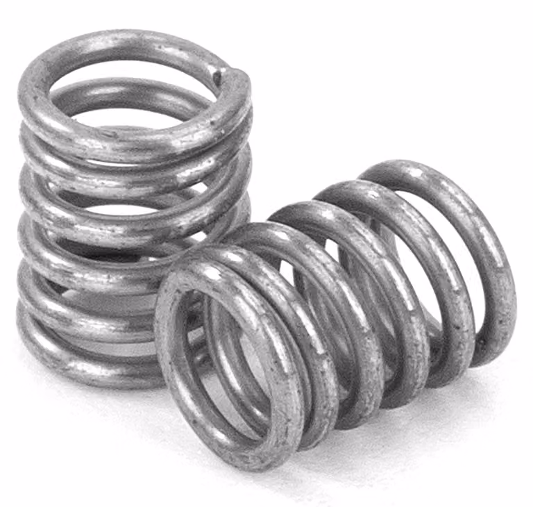 Molle a compression, 5 mm, acciaio inossidabile 304, dimensioni 0,55x4 mm, confezione da 20 pezzi