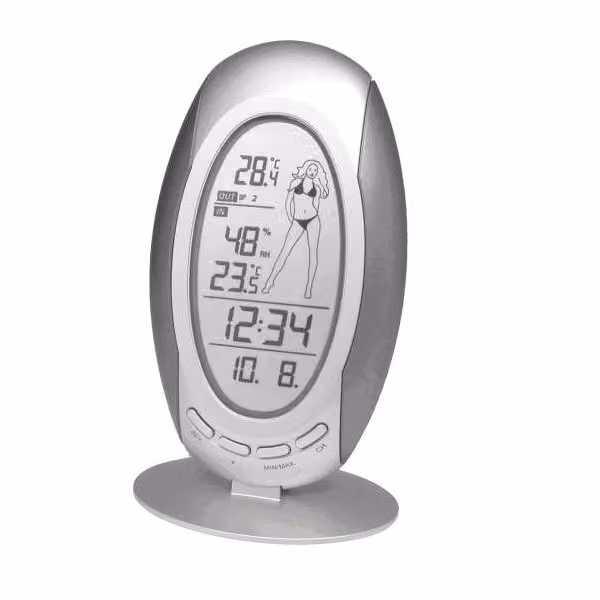 WS 9723-IT - Stazione meteorologica con "Weathergirl" calda