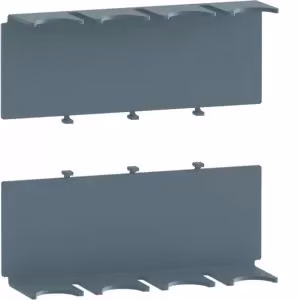 Copertura terminale Hager posteriore P160 4P lunga HYS051H