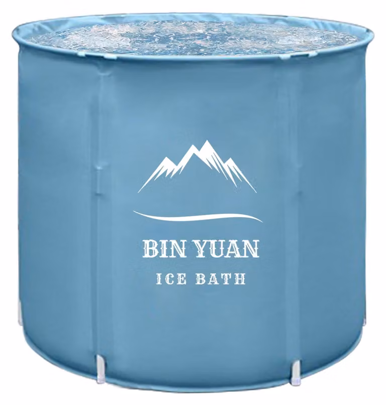 Vaschetta da bagno pieghevole per adulti - 70 x 68 cm - Azzurro chiaro