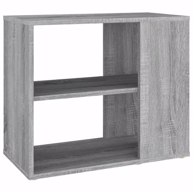 Mobiletto Laterale Grigio Sonoma 60x30x50 cm Legno Multistrato