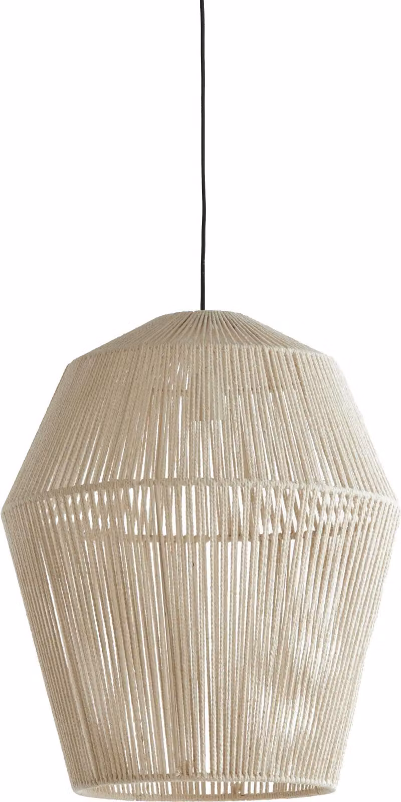 Lampada a sospensione - beige - Deya - juta - lampada a filo - E27 - 2970743 - Light & Living