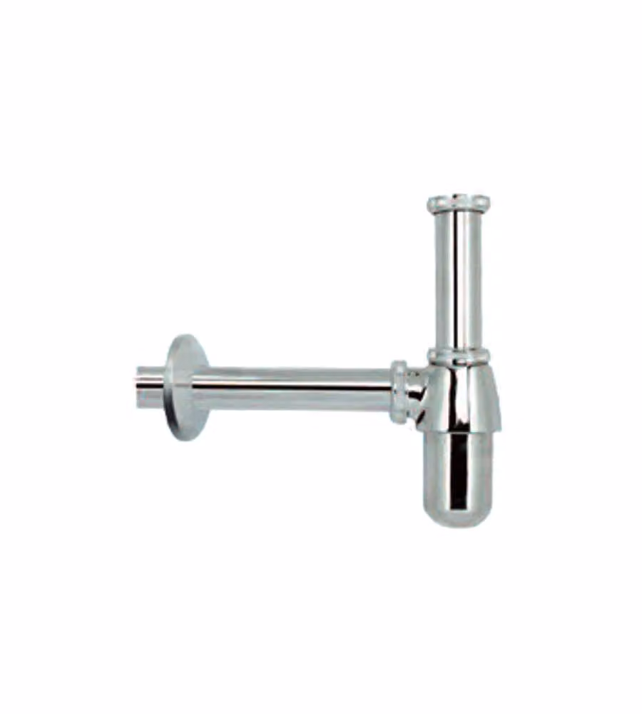 Sifone Lavelli Bottiglia 1 Via Ottone Cromato