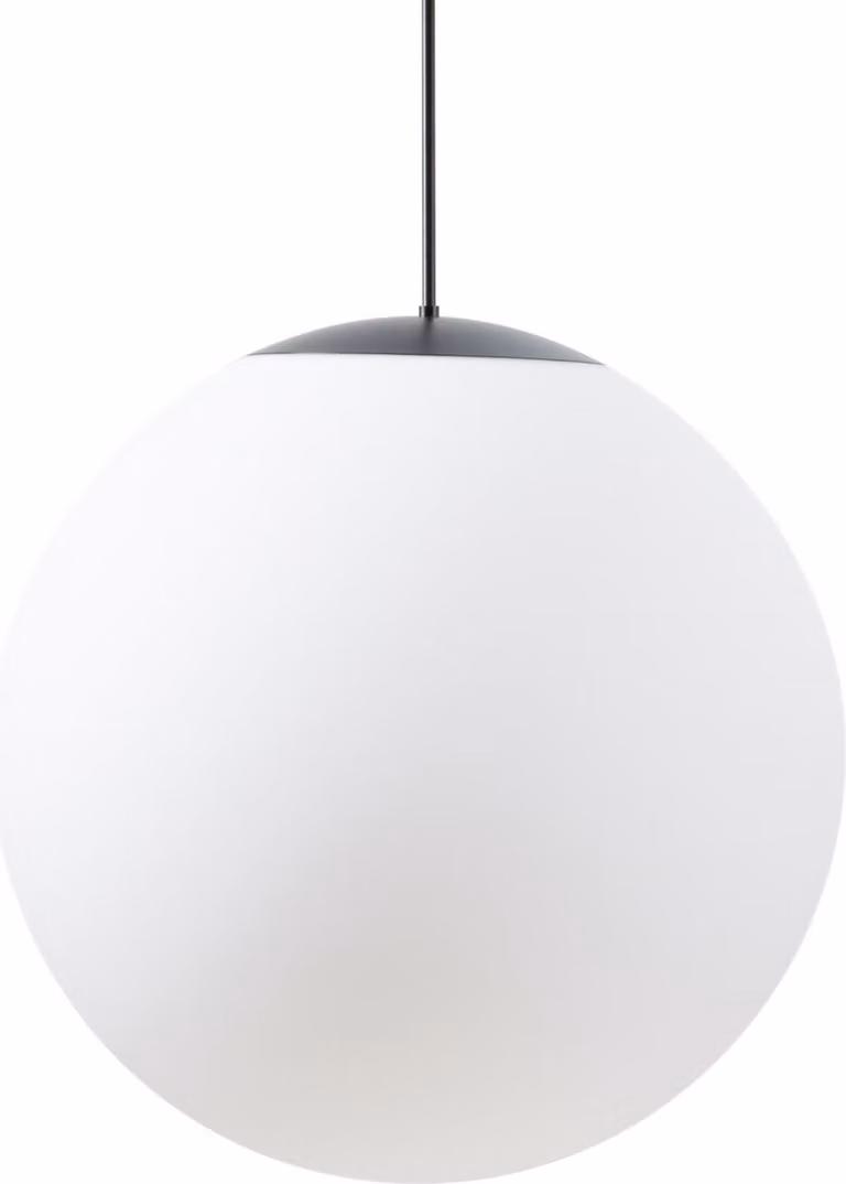 OSMONT ADR62612 ADRIA P5 HP apparecchio a sospensione in vetro nero/bianco IP40 4000 K 65W LED