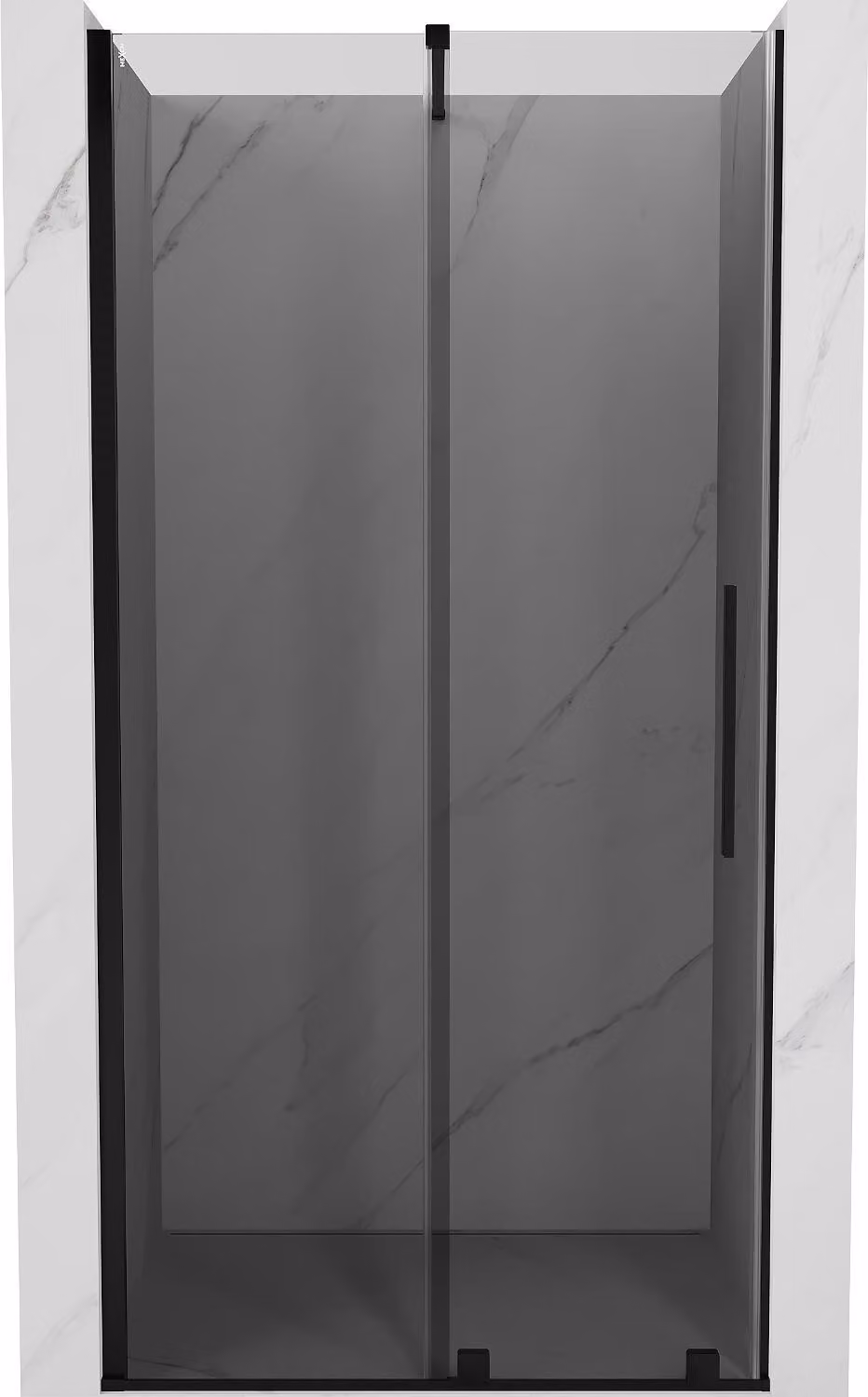 Mexen Velar porta doccia scorrevole 110 cm, grafite, nero - 871-110-000-41-70