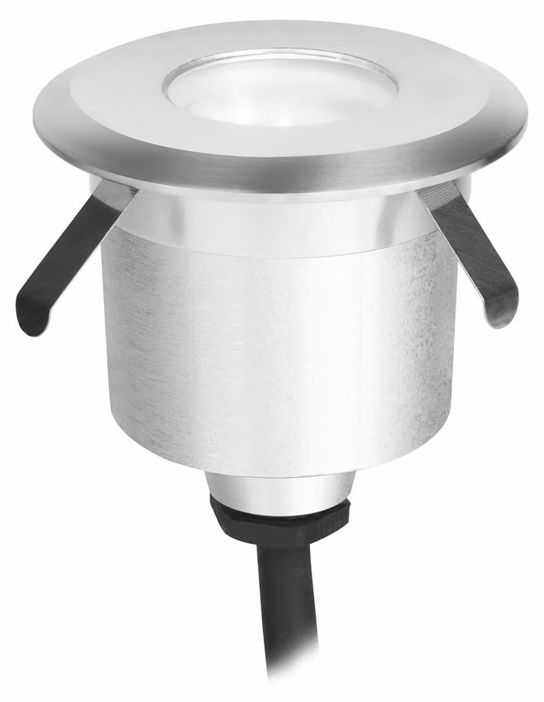 Lampada da esterno LED C4 Senya, luce bianco caldo, colore argento