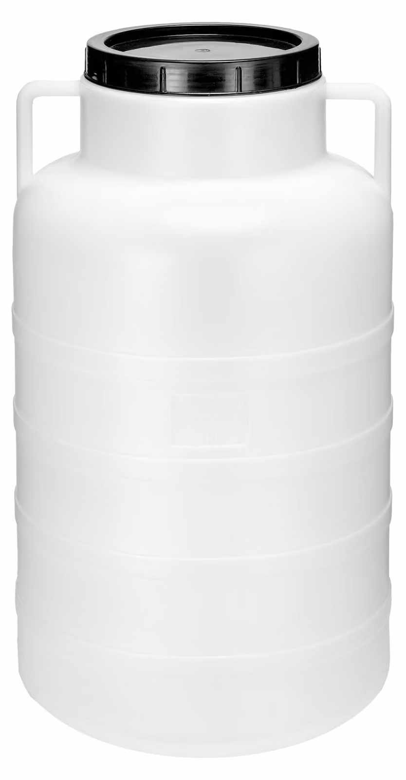 Garronda 60L Fusto in plastica Twist-Off in plastica HDPE per alimenti per casa e giardino GD-0078, bianco