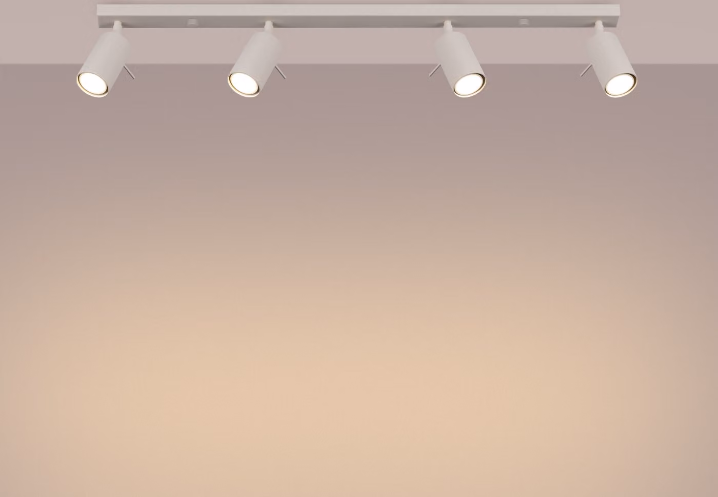 LUMILO MIRAX 4 Lampada da soffitto beige GU10 IP20