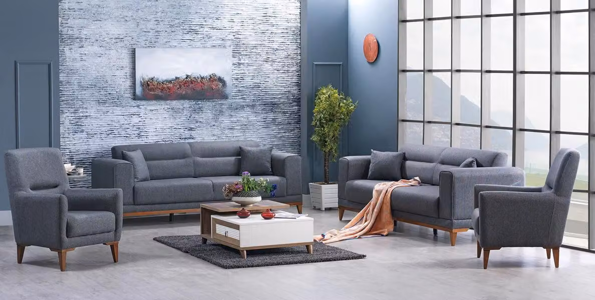 Relaxsofa Luxussofa Wohnzimmer Sofa Couch Wohnzimmer Designersofa 4tlg