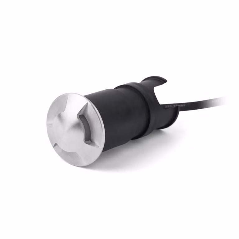 Lampada da terra a LED KANE-3 IP67 nichel opaco