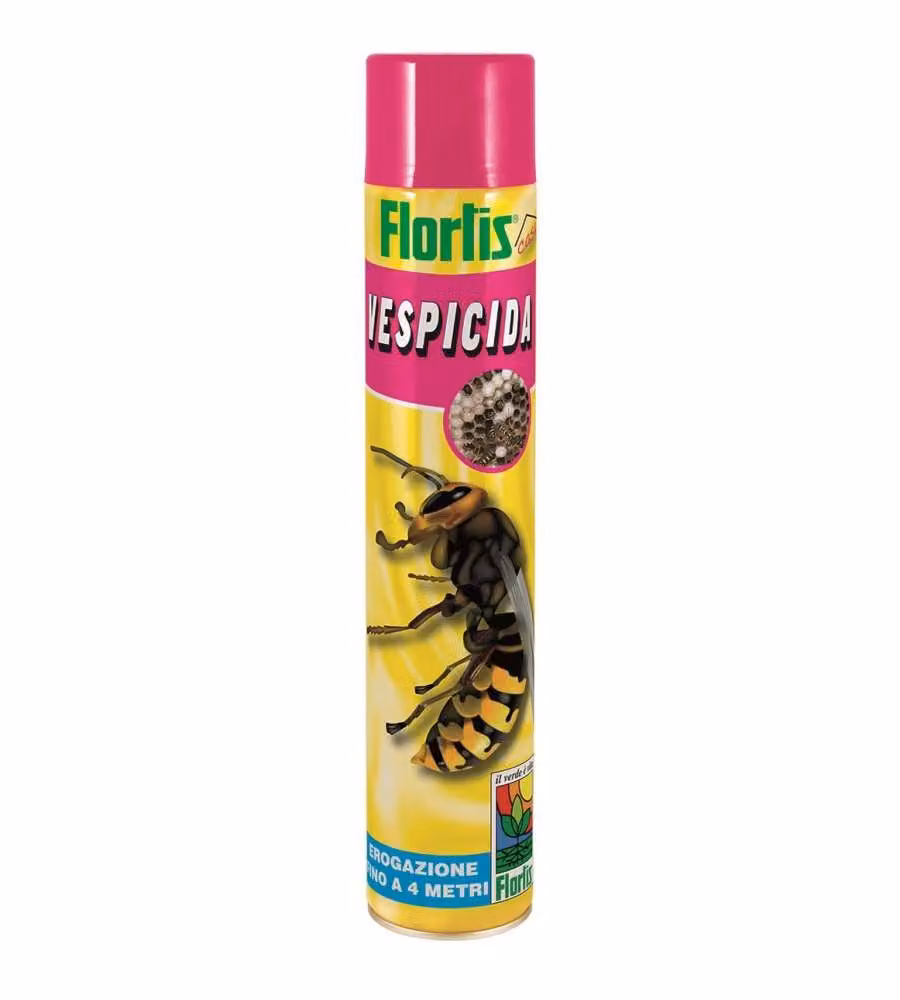 Flortis Vespicida Spray 750 ml - Insetticida aerosol pronto uso