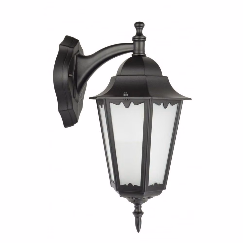 Faretto da esterno 1xE27 nero IP43 SU-MA Retro K 3012/1/DH