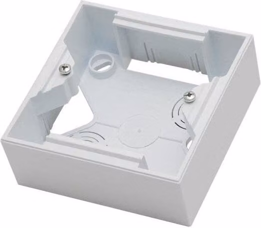 Scatola di montaggio singola bianca Ospel Aria PNP-1U/00