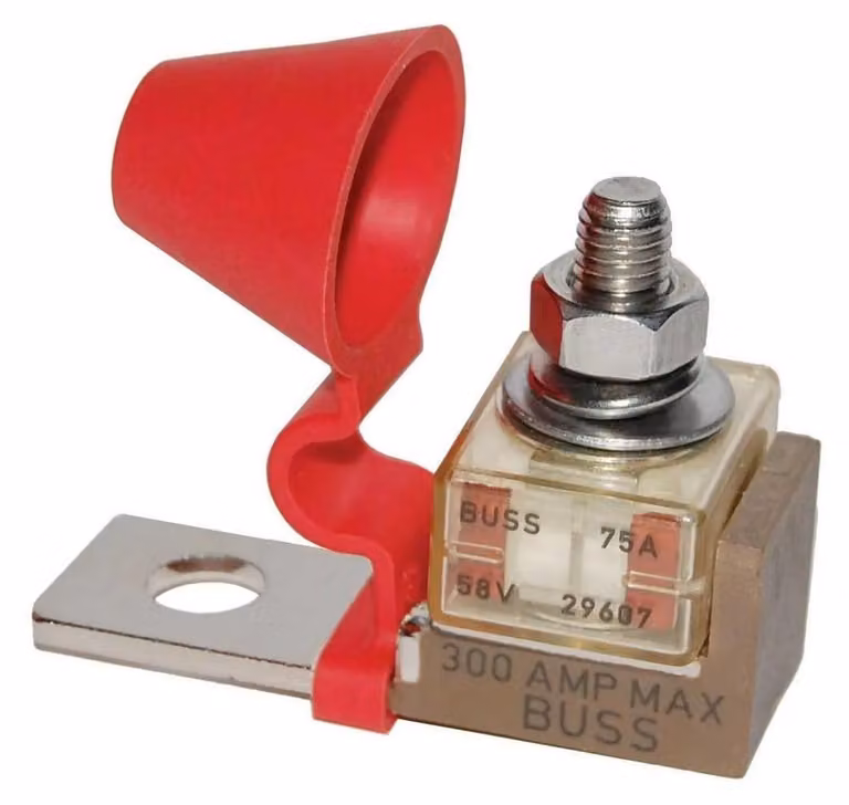 Blue Sea Systems Morsettiera per fusibili 30-300a Verde Verde Taglia Unica