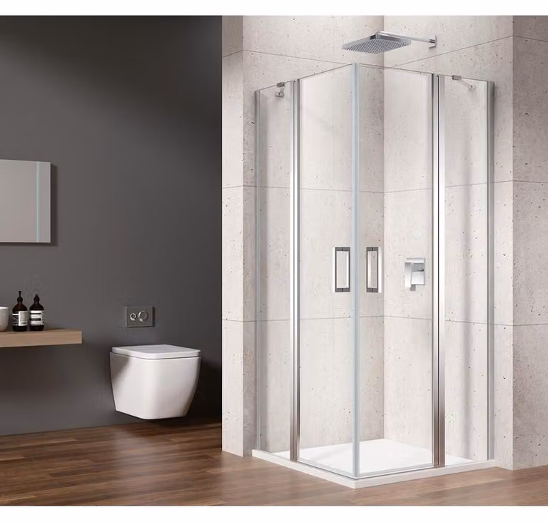 Cabina doccia angolare LORO 900x900 mm, ingresso angolare