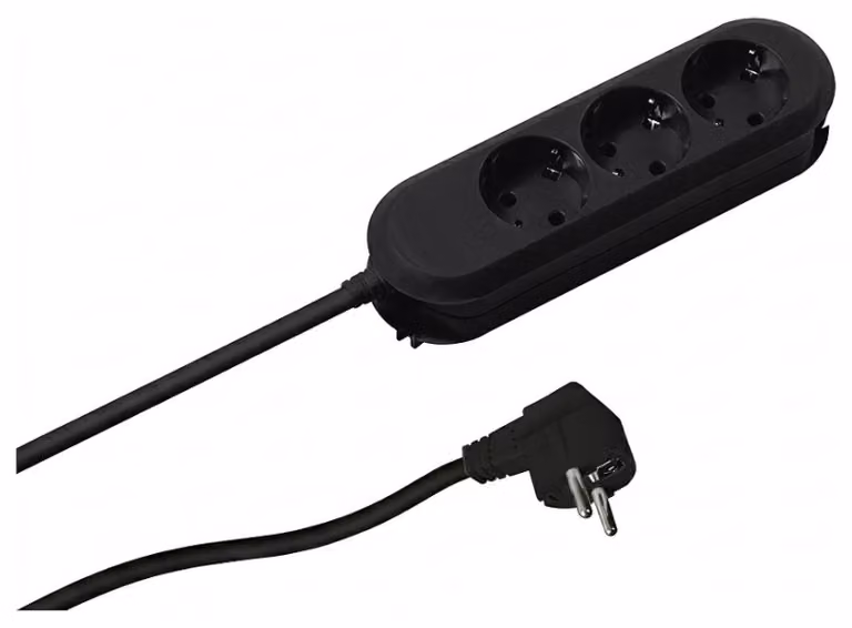 3f, 3m Kabel, schw