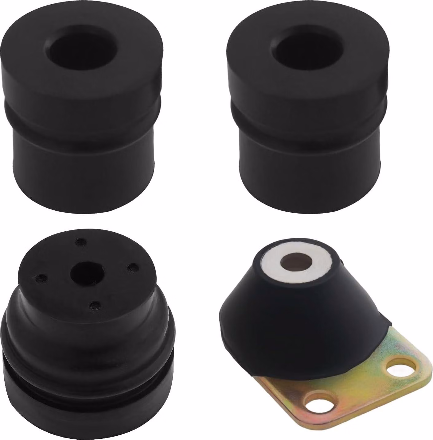 4 PEZZI Set di montaggio in gomma antivibrazione per motosega Set di ricambio per ammortizzatore - Compatibile con le motoseghe Stihl 028 038 028WB 028AV MS380