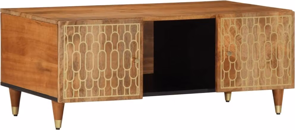 Maison Exclusive - Tavolino da caffè 100x54x40 cm, in legno massello di mango