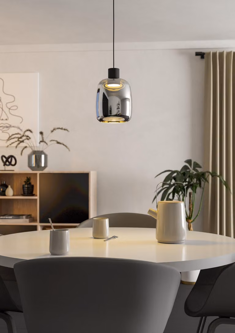 EGLO MOLOCHIO-Z, Nero, Acciaio, Universale, IP20, Classe II, LED