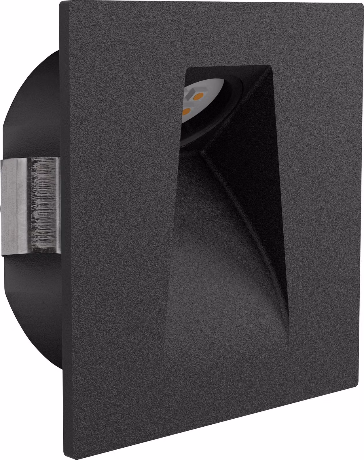 EGLO Mecinos, incasso, rettangolare, IP20, nero