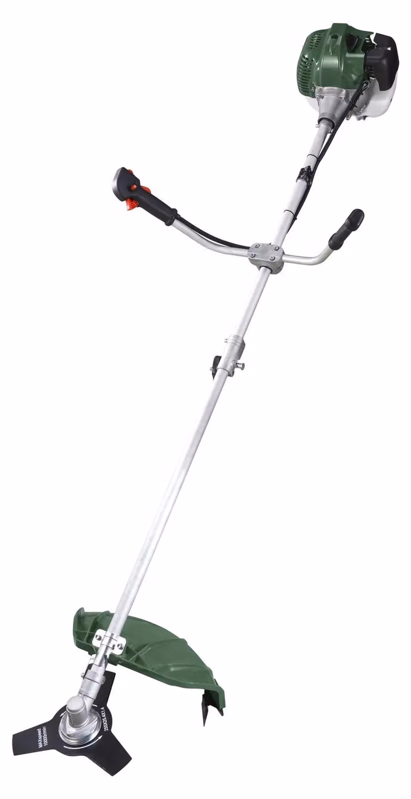 Decespugliatore e Tagliabordi a Benzina 2 in 1 52cc 1.45kW - Lama 255mm Filo 440mm