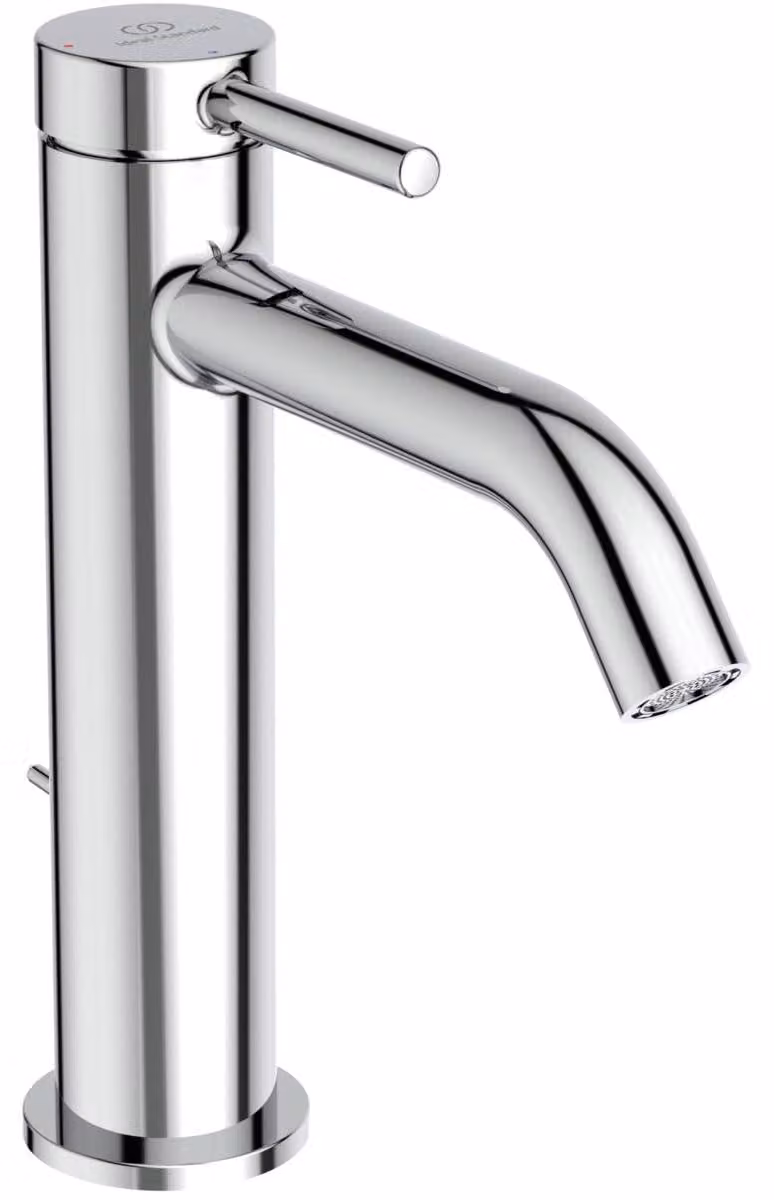 Miscelatore per lavabo, monocomando, cromato, con bocchetta di 13,6 cm, portata di 3,8 l/min
