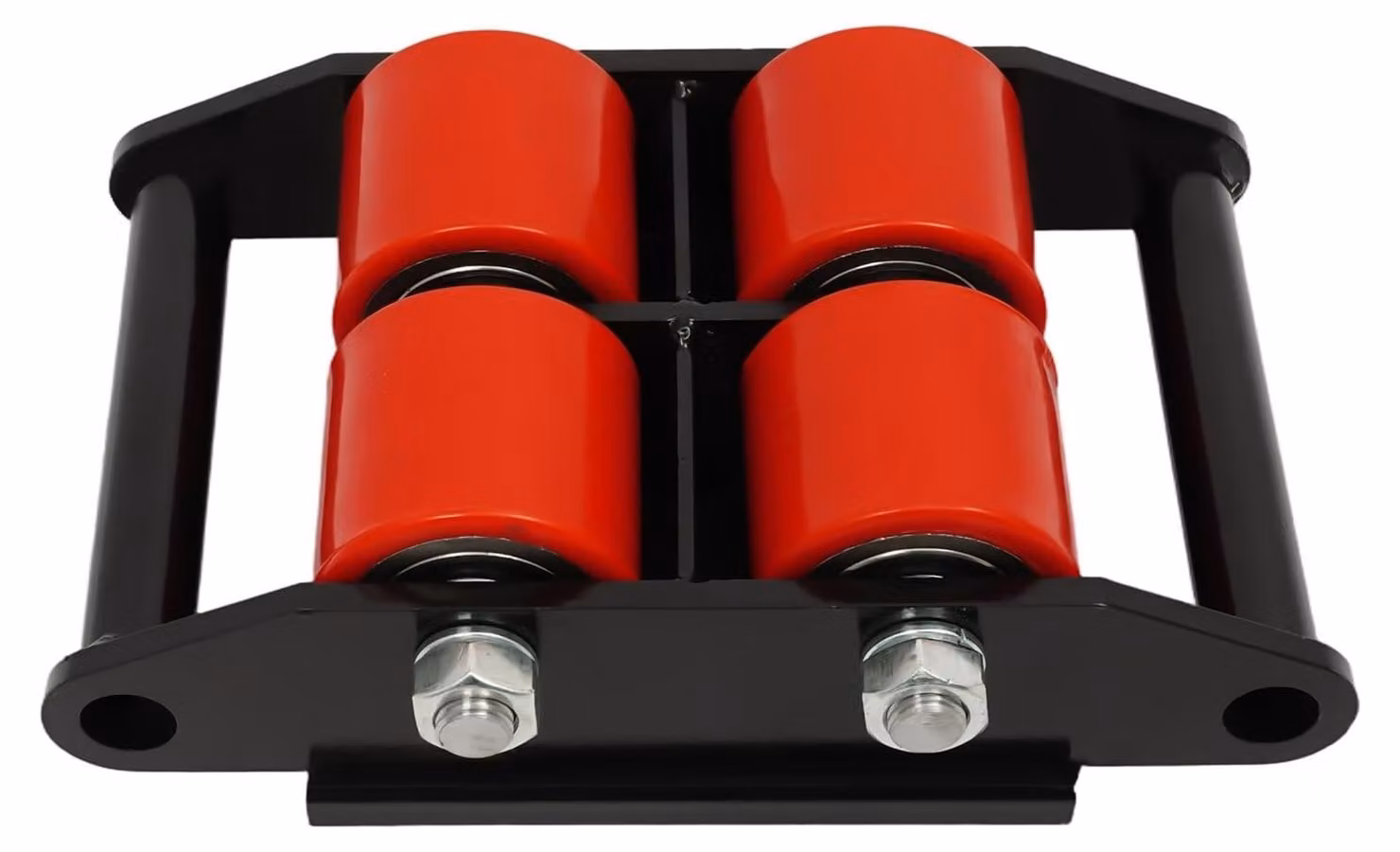 Carrello elevatore per carichi pesanti - capacità di sollevamento 6 tonnellate, colore nero