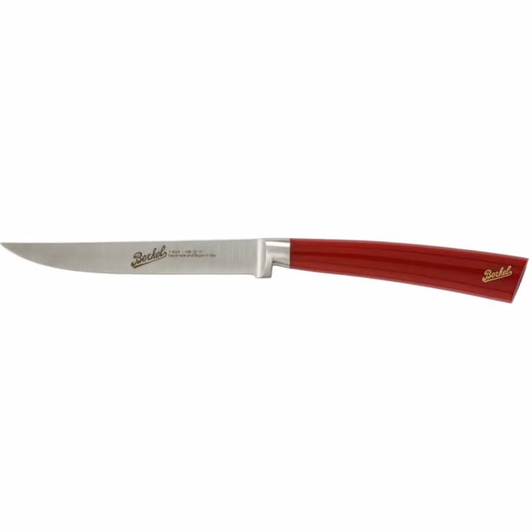 Coltello Bistecca cm 11 linea Elegance rosso di Berkel
