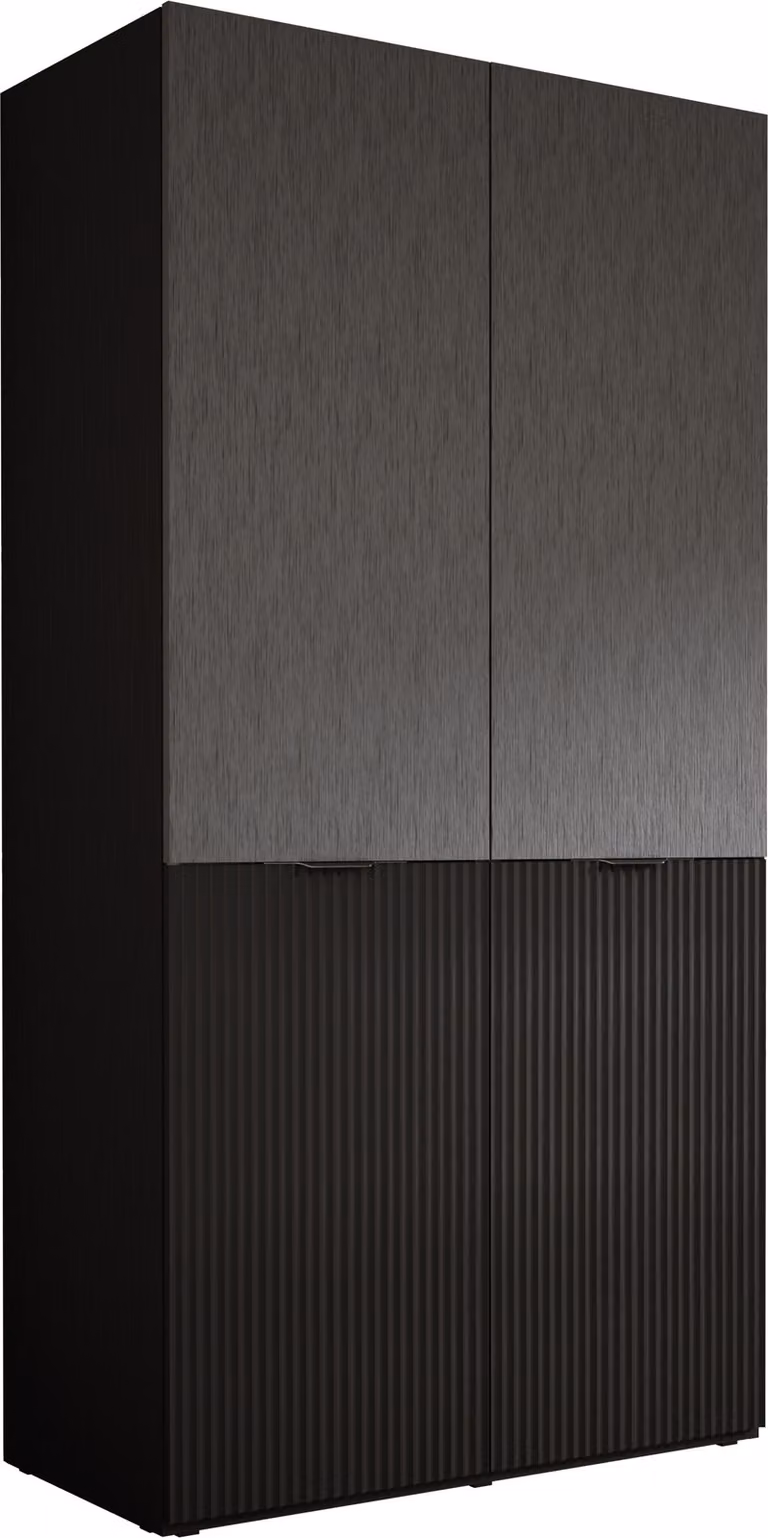 Armadio, nero grafite, 100 x 200 x 51 cm