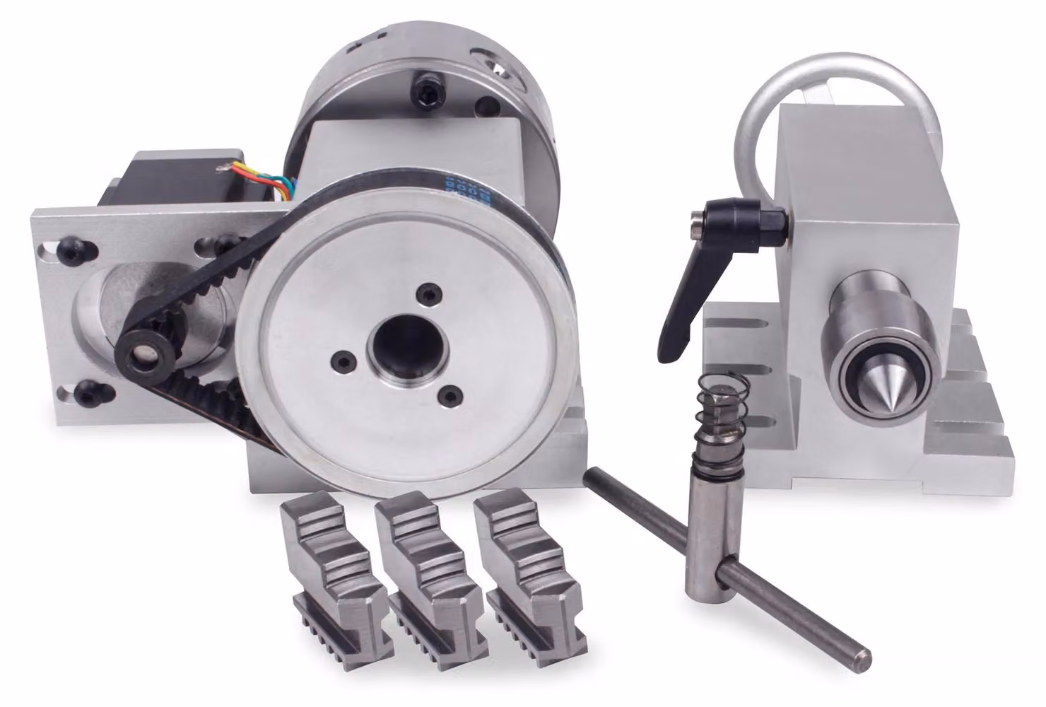 Kit mandrino e assi di rotazione CNC, struttura metallica di alta precisione e lunga durata, K11-100 mm