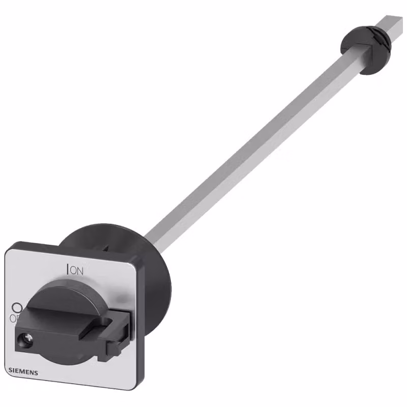 Motoriduttore a coppia per porte Siemens, nero 48x48 mm, montaggio frontale 3LD93434CA