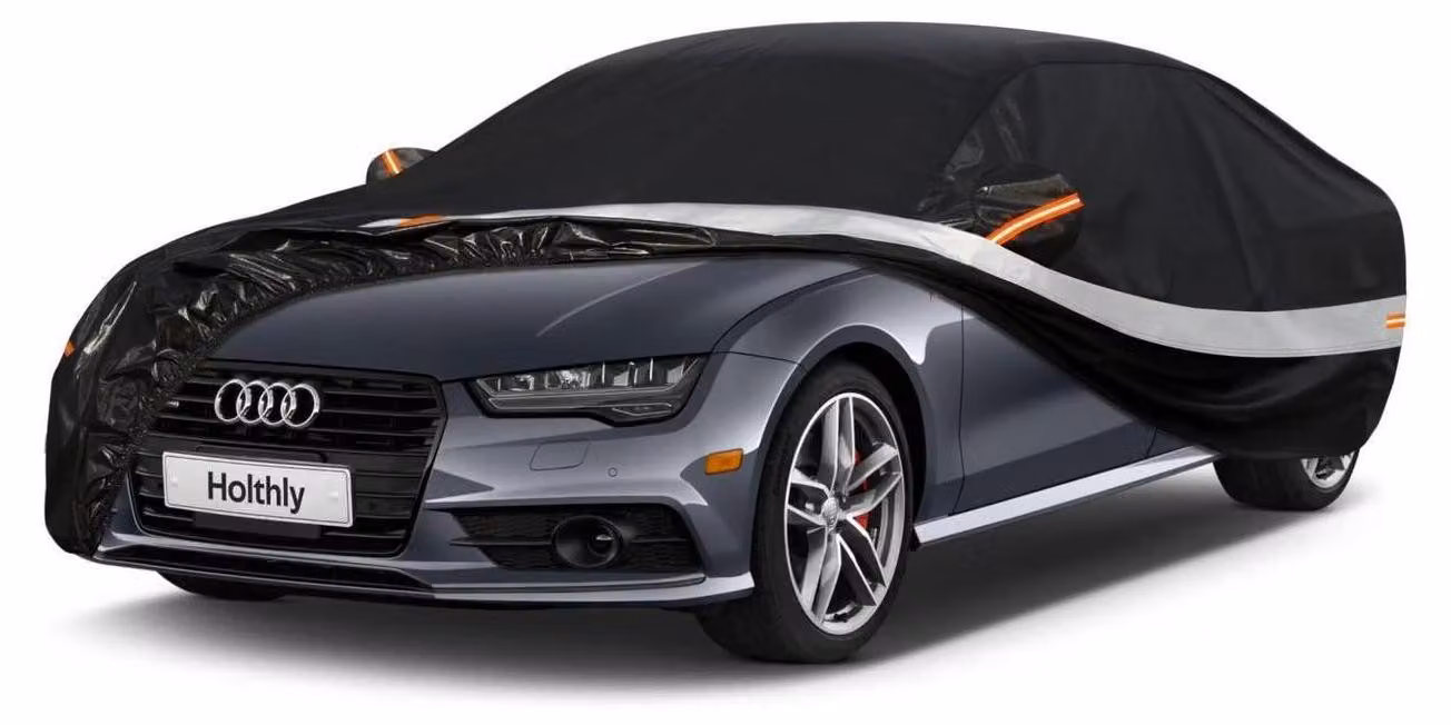 Copertura impermeabile per auto, compatibile con Audi A7/S7/RS7 (2009-2024), con 10 strati per la protezione completa in garage