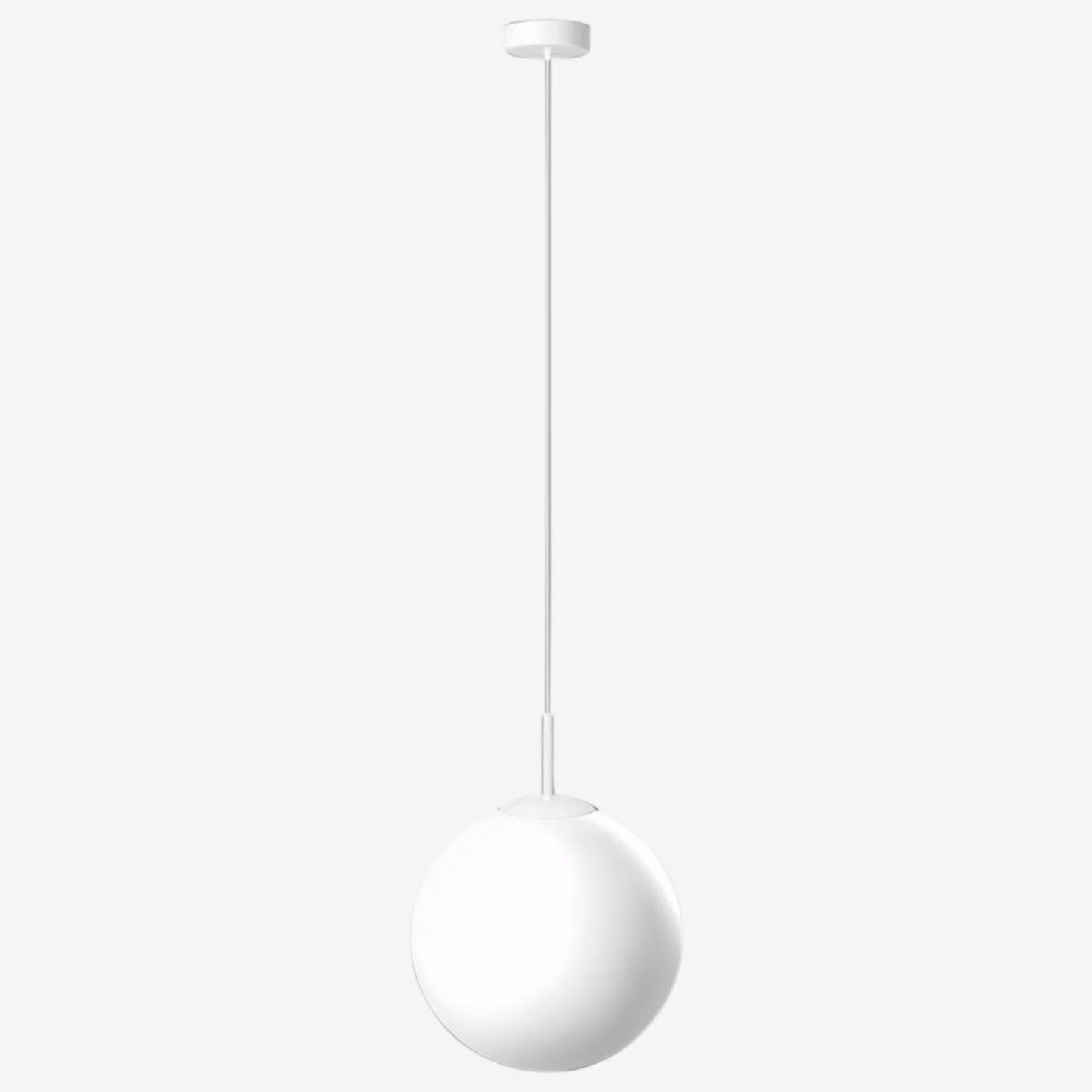 LUCIS Lampada a sospensione POLARIS ZKS 62,8 W LED 4000 K vetro opalino ZKS.P8.400.31M DALI2 DALI