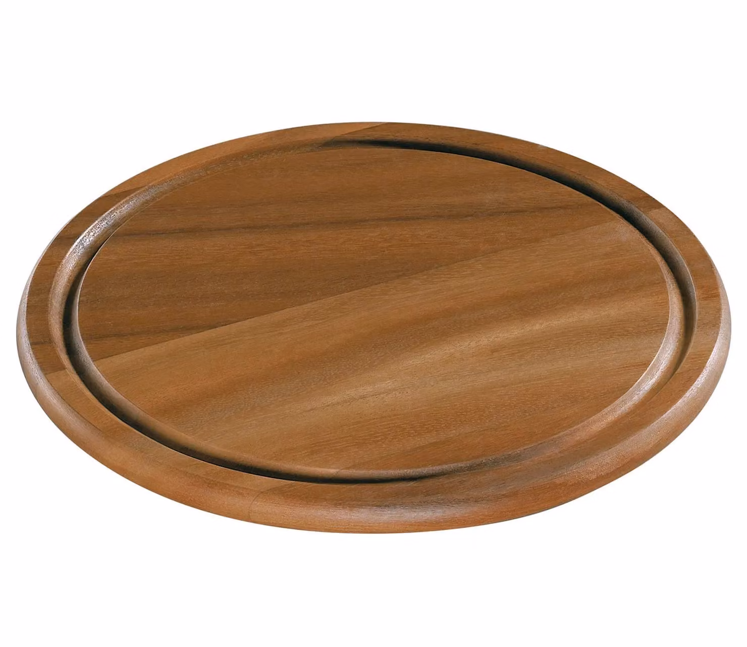 Tagliere tondo per formaggio in legno d'acacia, cm 25x1,5