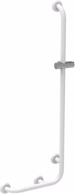 Maniglia inox con porta doccino