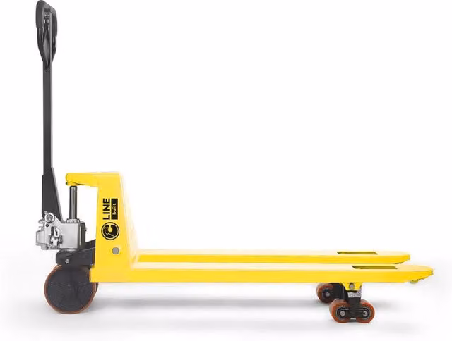 Transpallet Manuale Giallo con Capacità 2500 kg