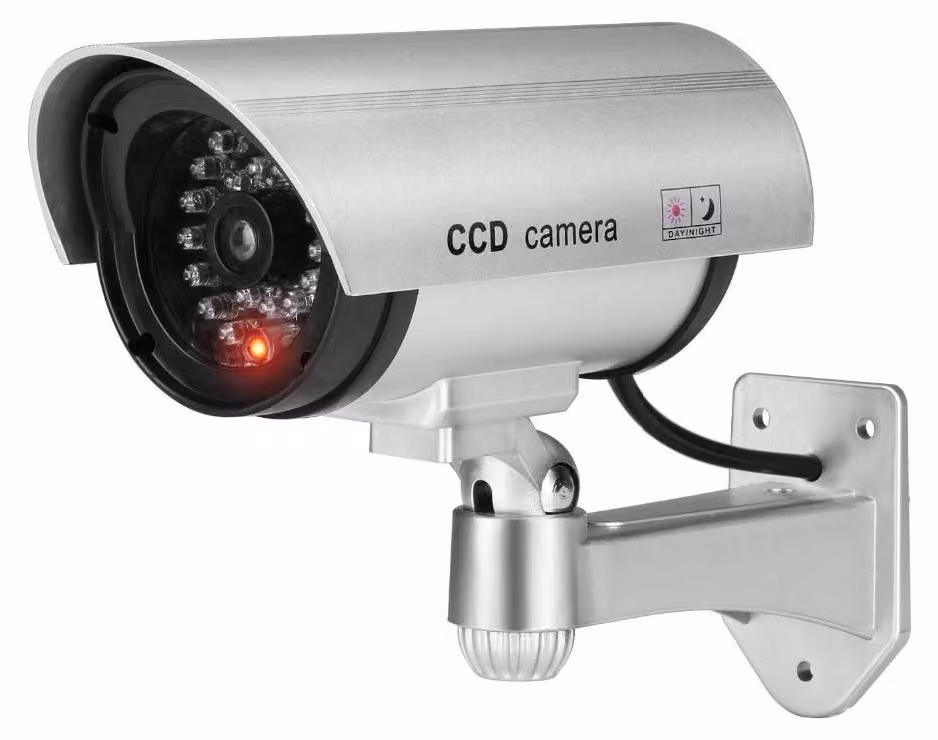 Telecamera di sorveglianza per interni ed esterni, dal design realistico