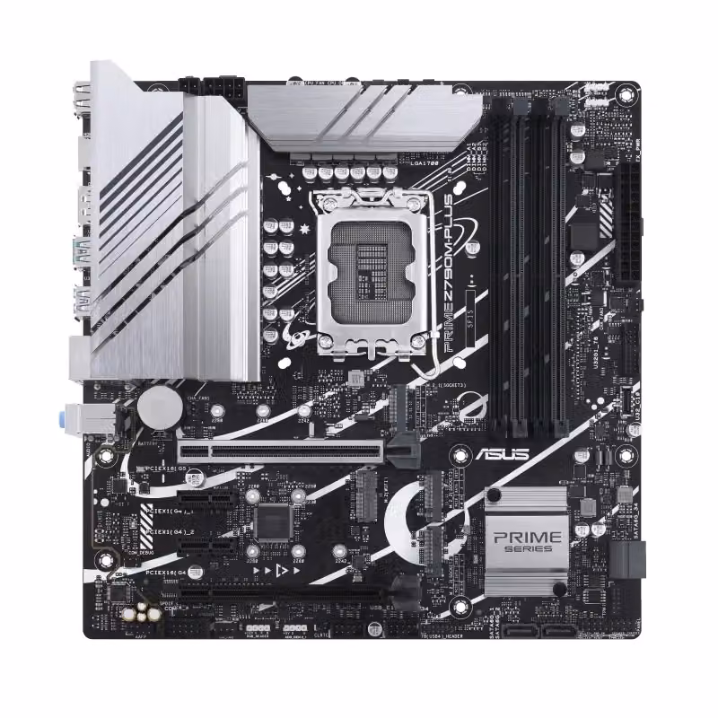 Scheda madre Asus Prime Z790M-PLUS Intel Z790 LGA 1700 Micro ATX DDR5 Nero – 2