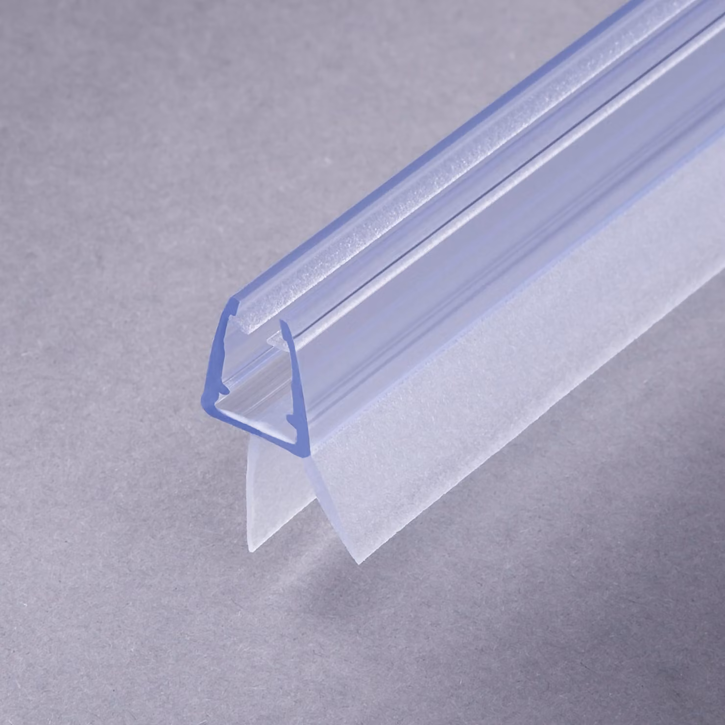 Guarnizione di ricambio Sealis da 100 cm per cabina doccia - Guarnizione per cabine doccia con vetro di spessore 5 mm/ 6 mm/ 7 mm/ 8 mm - Trasparente