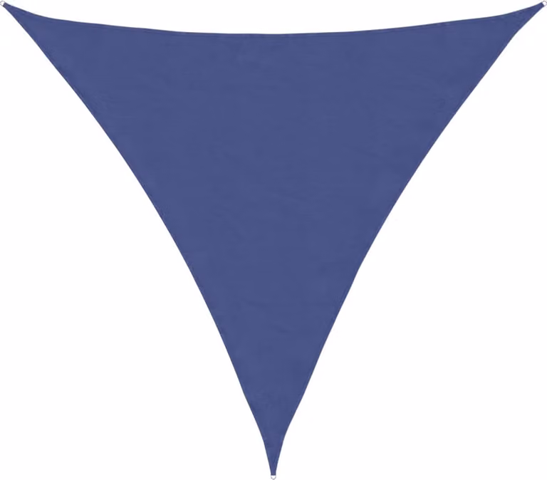 Parasole a Vela Oxford Triangolare 4,5x4,5x4,5 m Blu