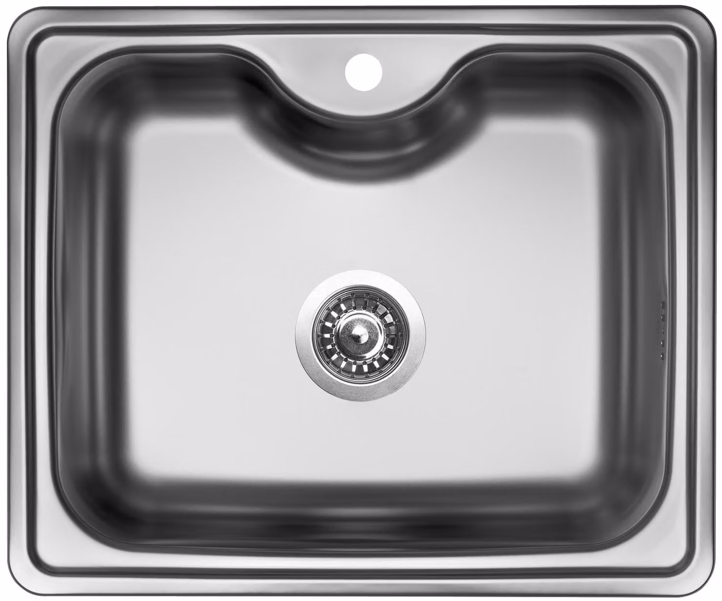 Lavello in acciaio inox Lavelli Lavelli BIGGER 600 V 0,8 mm opaco