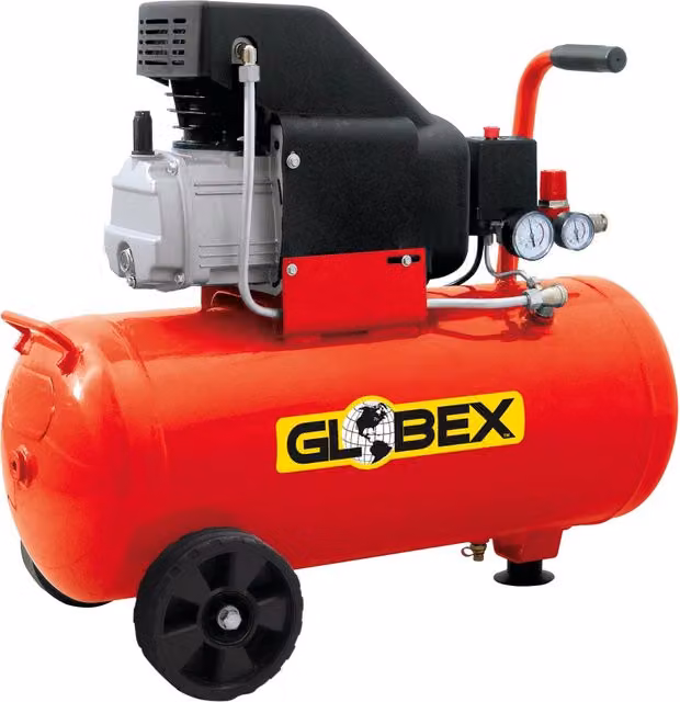 Compressore Globex Rosso da 1500 W 2 Hp L: 50 cm, P: 50 cm, H: 66,5 cm