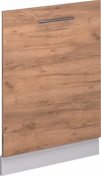 Pannello frontale della lavastoviglie Vicco Fame-Line Rovere dorato 60 cm senza piano di lavoro, Model 54309