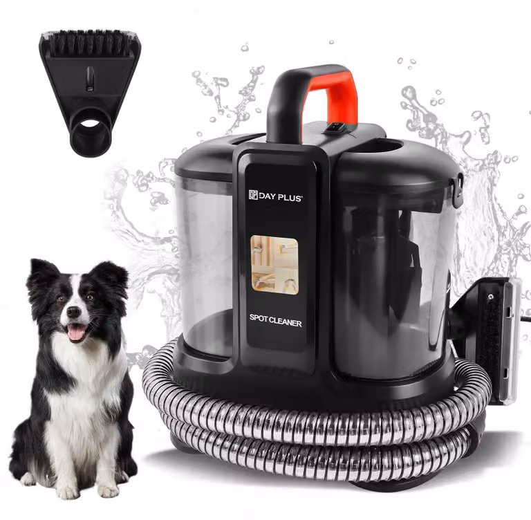 Detergente per macchie – Aspirapolvere portatile per tappeti e tessuti – 350 W – 220–240 V – Dispositivo manuale – Nero