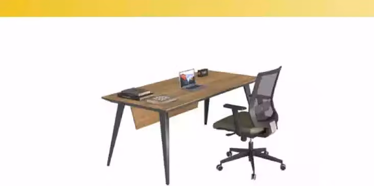Schreibtischmöbel Luxus Designer Möbel Cheftisch Massivholz Einrichtung