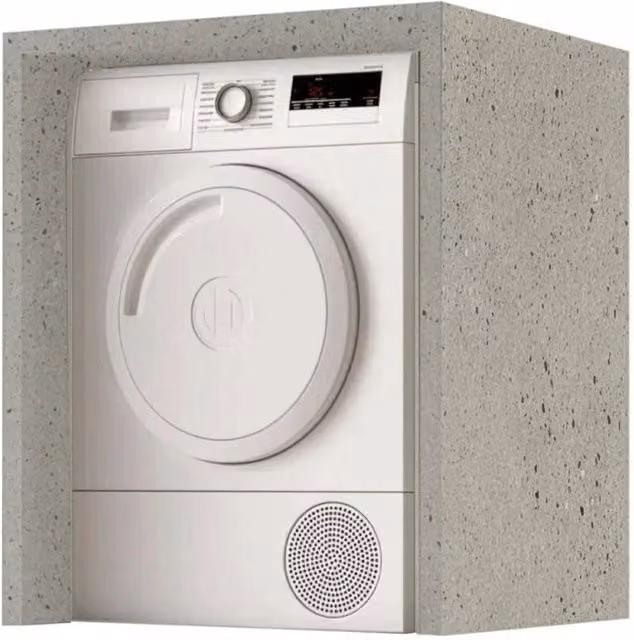 Porta Lavatrice Asciugatrice Savini Senza Ante 79 x 91 x 65 cm Tortora 2