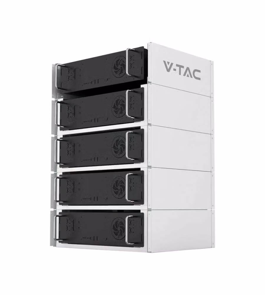 V-TAC Amadio Rack per Batterie di Accumulo 5kWh SKU 11377